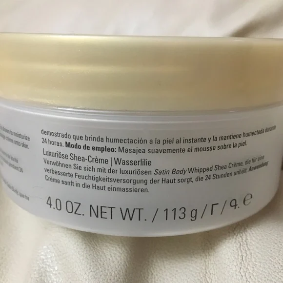 NEW Mary Kay satin body whipped shea crème 4.0oz - Picture 2 of 3